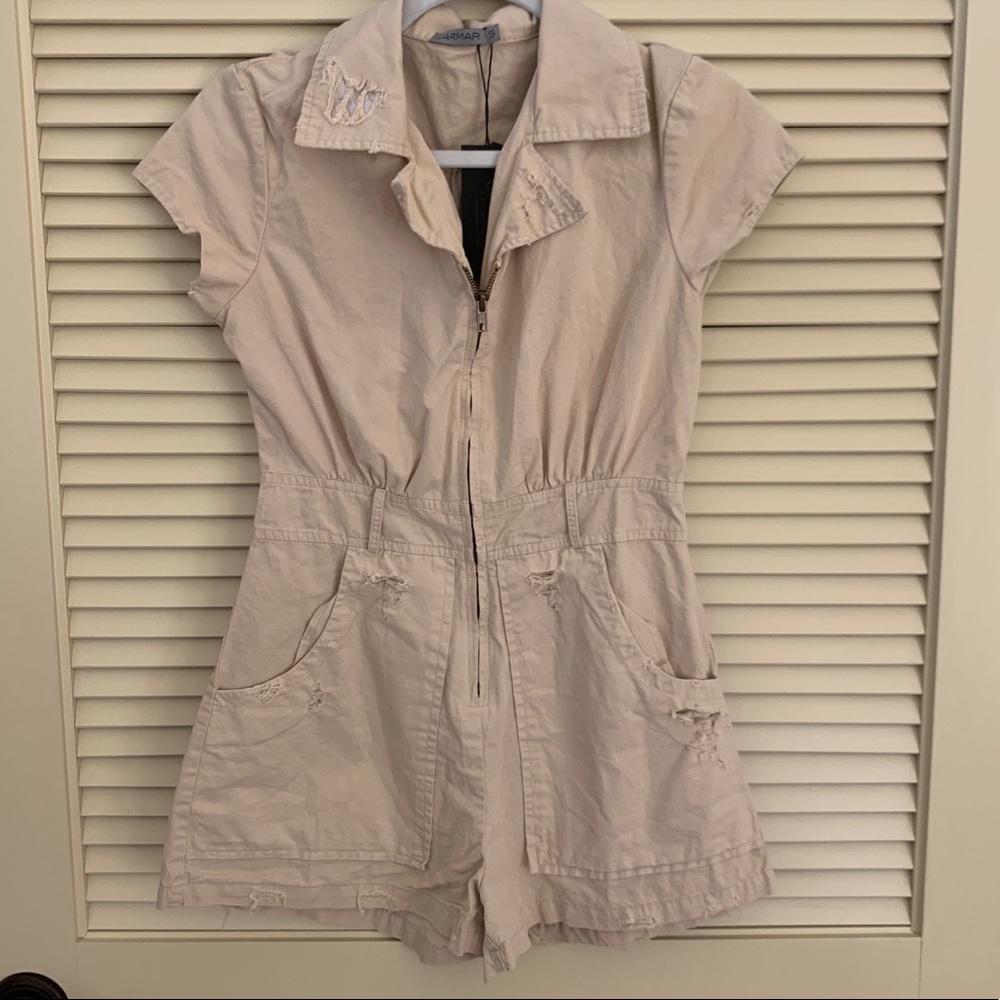 NWT Carmar Utility Romper